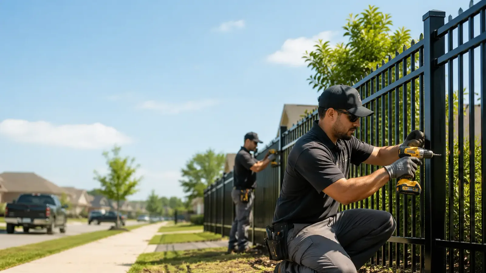 Metal Fence Installation in Shafer, MN